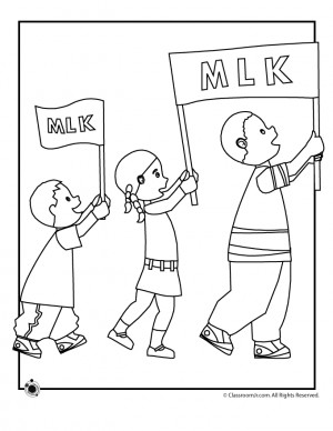 pages martin luther king parade coloring page classroom jr | thingkid.