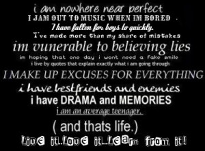 Teenage Quotes About Life Tumblr Lessons And Love Cover Photos ...