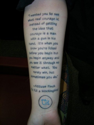 Atticus Finch, in TO KILL A MOCKINGBIRD, from 