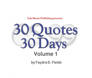 Sneak Peek: 30 Quotes 30 Days, v1