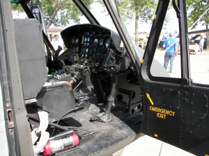 UH-1 Huey cockpit