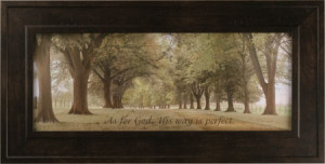 ... art print. This beautiful Christian art framed in a classic style