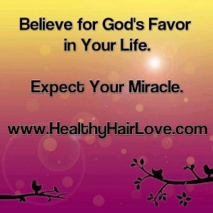 God's Favor is in Abundance in my life~