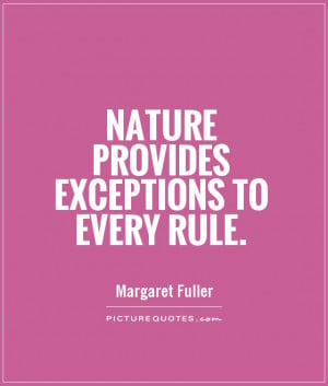 exception to the rule quotes