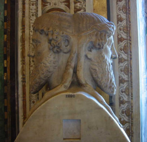 Janus Statue