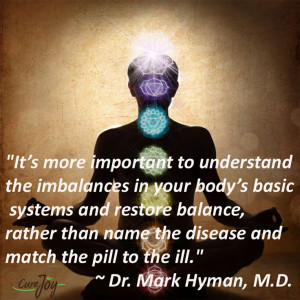 It’s more important to understand the imbalances in your body’s ...