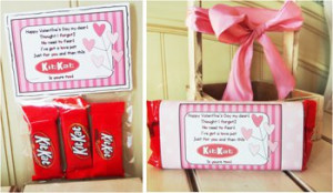 Valentine Candy Sayings “Kit Kat”