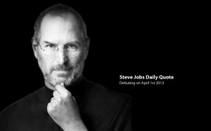 Steve Jobs Daily Quotes Coming Soon