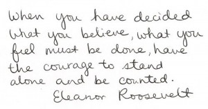 eleanor roosevelt, quotes, sayings, believe, dreams