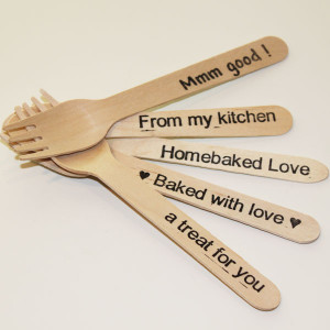wooden spoons bake these sweet wooden spoons come hand stamped with ...