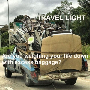 If you are feeling frustrated, crowded and disorganized in your spirit ...