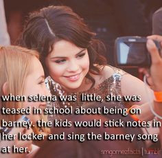Selena Gomez was on Barney! She got so bullied! And with the clothes ...