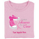 Walk Forever For A Cure Women's Cut T-Shirt with Personalization