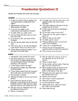 Presidential Quotations Crossword Puzzle II
