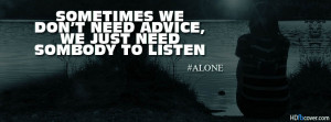 Home » Words / Quotes » Alone girl quotes facebook cover