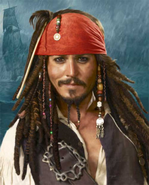 johnny depp in pirates of the caribbean pirates of the caribbean is a ...