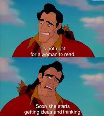 male gender type is Gaston from beauty and the Beast showing a quote ...