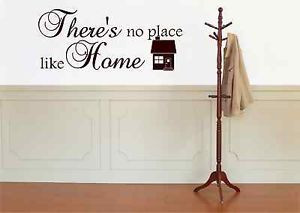 about wall quote There's no place like Home sticker vinyl decal ...