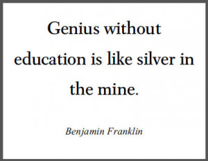 Benjamin Franklin Quotation