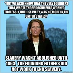 PP: Guess she never heard of the CIVIL WAR. She is one ignorant, evil ...