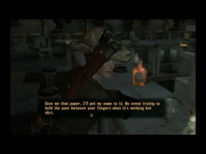 Fallout New Vegas Sharon Cassidy Quote Rick Ross Hold Me Back