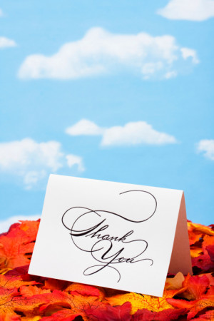 Famous Sayings for Thank You Cards