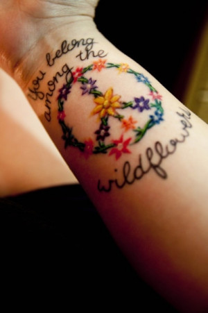 25 Amazing Peace Tattoos « Read Less