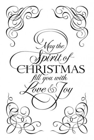 ... Collection - Christmas - Rubber Stamps - Spirit of Christmas