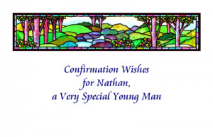 Special Young Man Confirmation Printable Cards