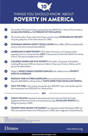 Poverty in america quotes
