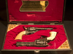 Duke's pistols from The Shootist.