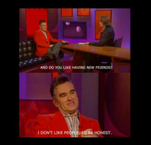 that's why I love morrissey...