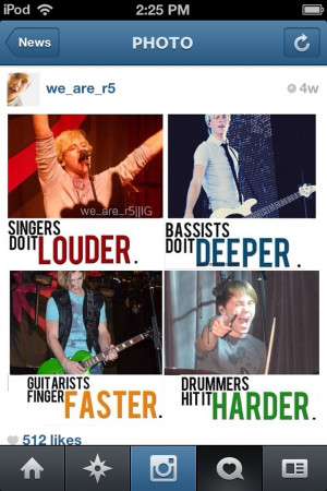 R5 Band Quotes R5...awesomest band ever!