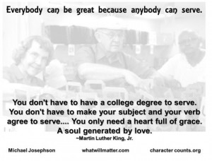Post image for QUOTE & POSTER: Everybody can be great because anybody ...