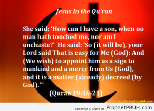 ... describes Jesus birth in the Quran. - Islamic Quotes, Hadiths, Duas