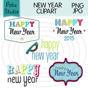 Sale! 80% Off - Happy New Year Greetings Sayings, New Year Emblems ...