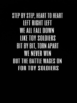 ... : like toy soldiers, black and white, eminem, quote and toy soldiers