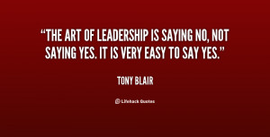 No Leadership Quotes