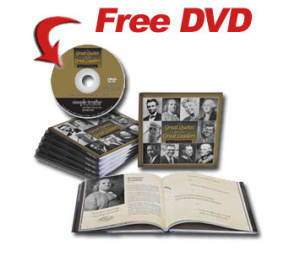 Recieve a FREE movie DVD of Great Quotes From Great Leaders