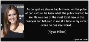 More Alyssa Milano Quotes