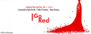National Wear Red Day Covers for Facebook
