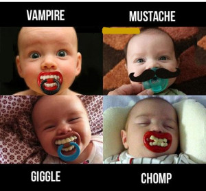 Funny Pacifiers Image