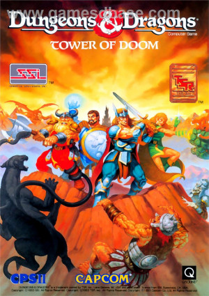 Dungeons & Dragons: Tower of Doom - Sega Saturn