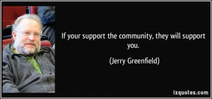 Quotes About Community Support