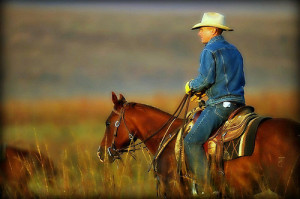 Texas cowboy by Flickr user aechempati