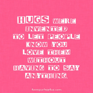 Cute Hug Quotes Pic #24