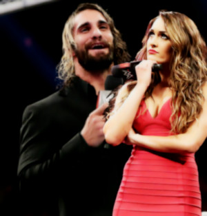 Nika’s Sass King and Queen, Nikki Bella and Seth Rollins.