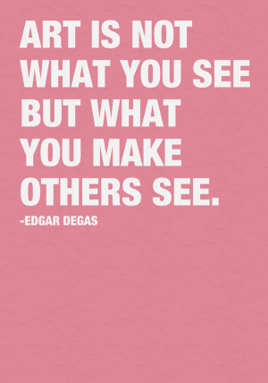 Artist Quote Series on Behance