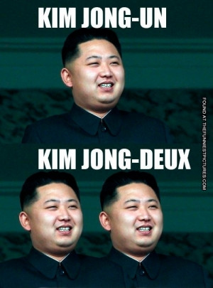 Two french Kim Jong Un