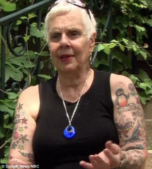 Granny Gets First Tattoo At 78 - Three Years Later She Has Over FIFTY ...